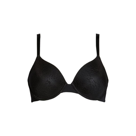 NATORI Conform Full Convertible Underwire T-Shirt Bra Black 34D #731165 NEW - Picture 6 of 11